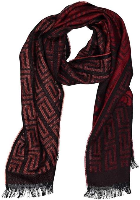 versace scarf red|versace scarf women's.